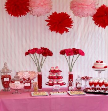 valentine's day table decorations ideas