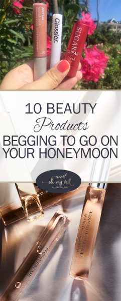10 Beauty Products Begging to Go on Your Honeymoon| Beauty Products, Wedding Beauty Products, Beauty Products for Your Wedding, Makeup, Hair, Health and Beauty, Popular Pin 