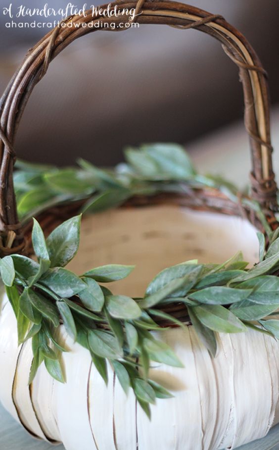 DIY Flower Girl Baskets Flower Girl Wedding