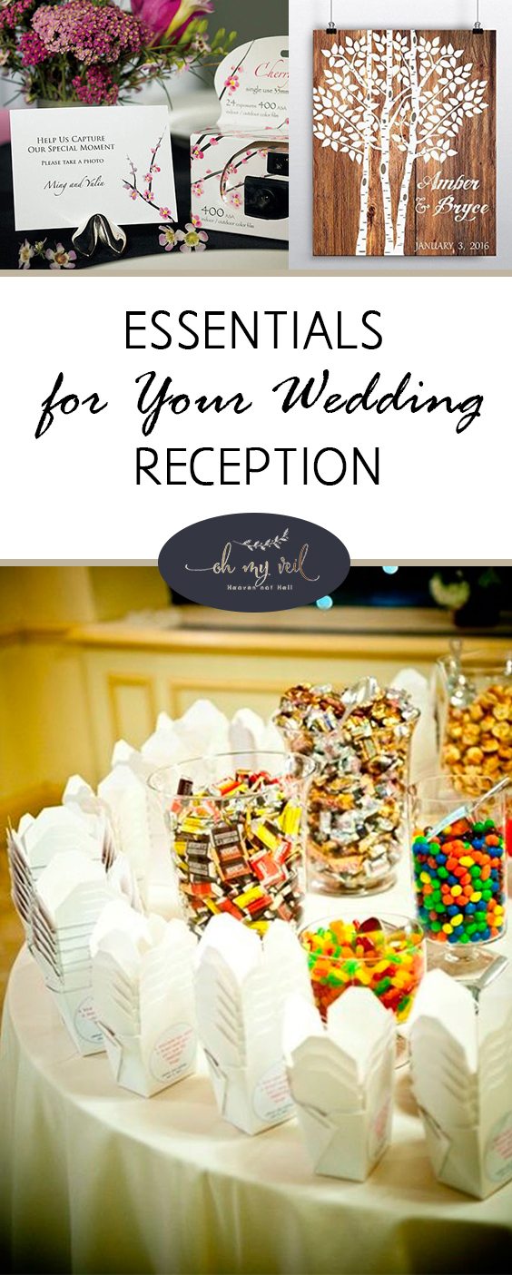 Essentials for Your Wedding Reception ~ Oh My Veil-all things wedding