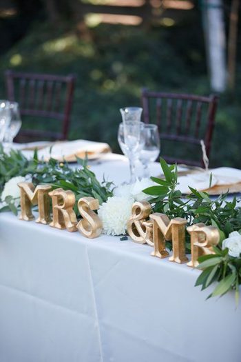 DIY Ideas for Your Head Table | Head Table Tips and Tricks, DIY Head Table, Wedding, Wedding Planning, Wedding Planning Tips and Tricks, Wedding Reception, DIY Wedding Reception