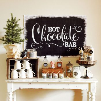 Winter Wedding Hot Cocoa Bar | Hot Cocoa Bar | Hot Cocoa Bar Ideas | Winter Wedding Hot Cocoa Bar Ideas | Winter Wedding Planning | Winter Wedding Ideas