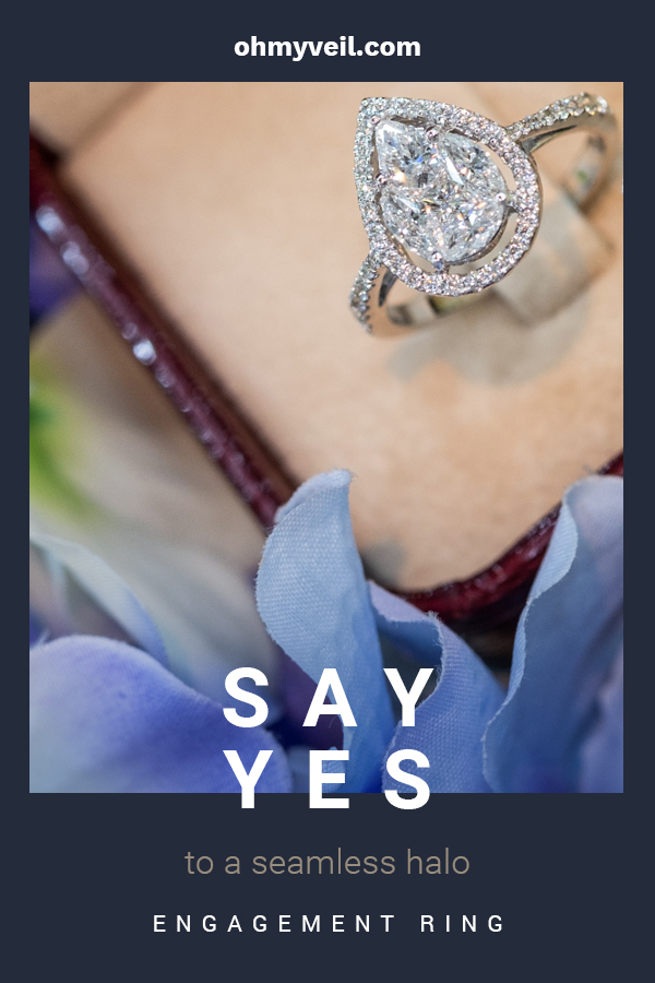 If you're looking for the perfect engagement ring, then say yes to a seamless halo engagement ring