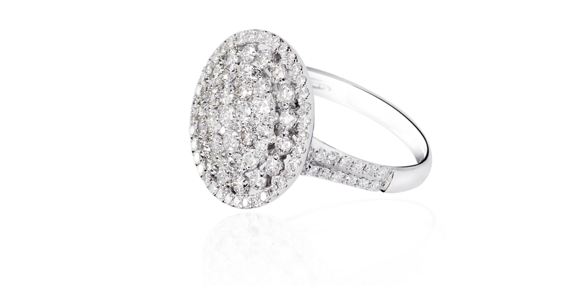 Want to know of the biggest engagement ring trends? Seamless halo engagement rings are all you could ever want