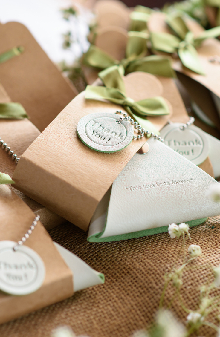 Planning a wedding? Yes? In that case, I'm sure you're thinking about wedding favors! Though they aren't required at a wedding, I love to tell each of my clients to make sure they have some planned. Everyone likes a present, and your wedding favors actually say a lot about you and your groom as a couple. Check out my list of unique wedding favor ideas! 