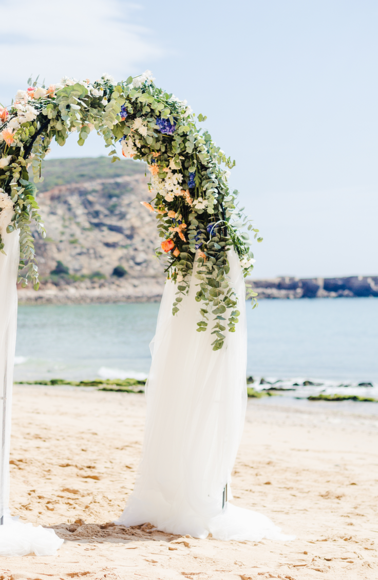 Whether you choose to do your ceremony under one, or if you just want one to take photos under, a DIY wedding arch is a must-have for any bride this year. The options you have for flowers on arches is endless! 