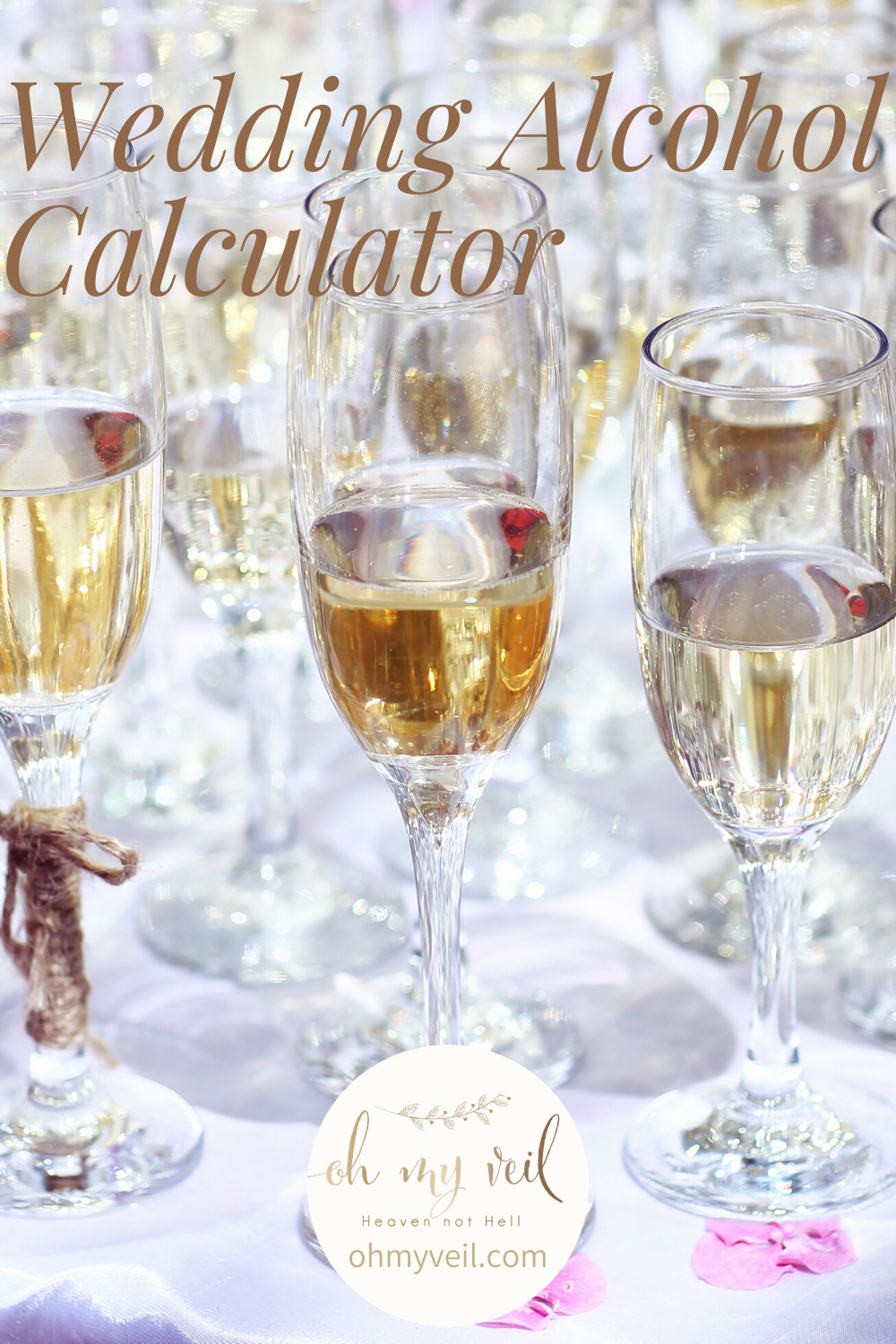 There are a lot of things to consider for a wedding reception. Alcohol for the guests is a big one. Don't worry, we have done the calculations for you. Use this wedding alcohol calculator so you don't run short on the booze. #weddingalcoholcalculator